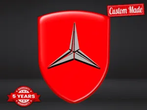 Mercedes Camions Vitre Arrière Étoile Haut de Gamme Moderne